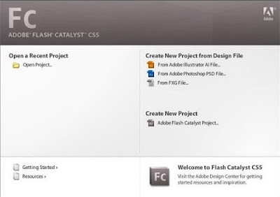 Download Adobe Creative Suite 5 products adobe flash catalyst cs5 + crack